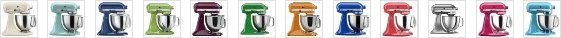 KitchenAid Mixer Colors Click for more colors